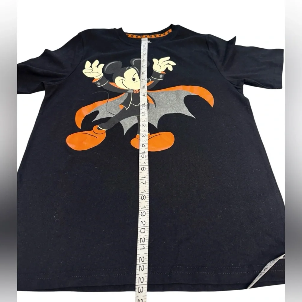 Disney Mickey Mouse Halloween Kids T-Shirt - Black and Orange Size 14/16